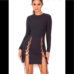 House of CB Navy Belleza Dress